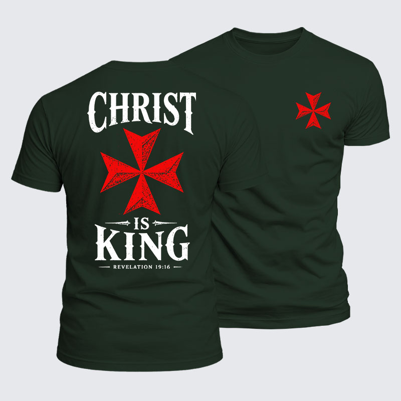 Luxe Mercerized Cotton Tee - Christ Is King