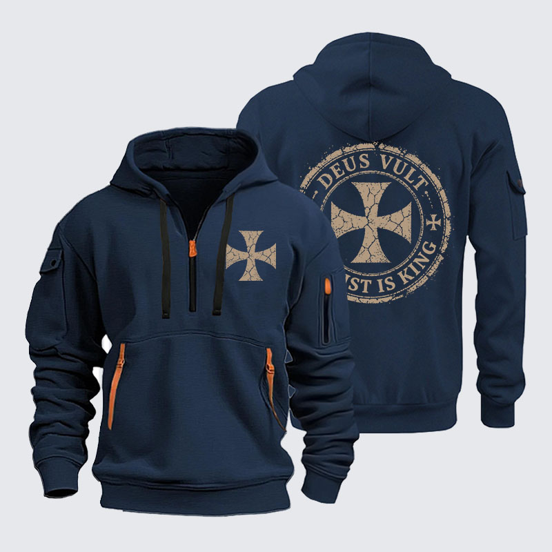 Zipper Hoodies - Deus Vult
