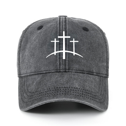Heritage Washed Cap - Cross