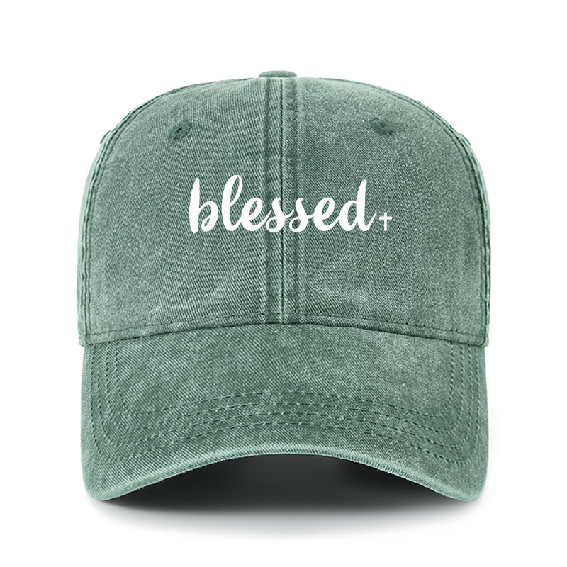 Heritage Washed Cap - Blessed Cross