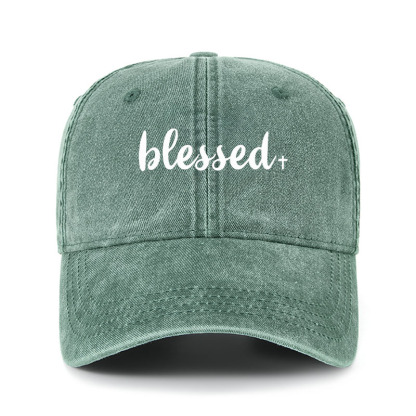 Heritage Washed Cap - Blessed Cross