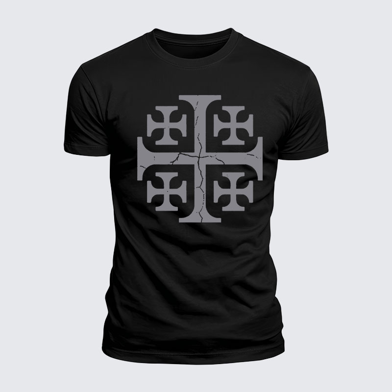 Luxe Mercerized Cotton Tee - Deus Vult