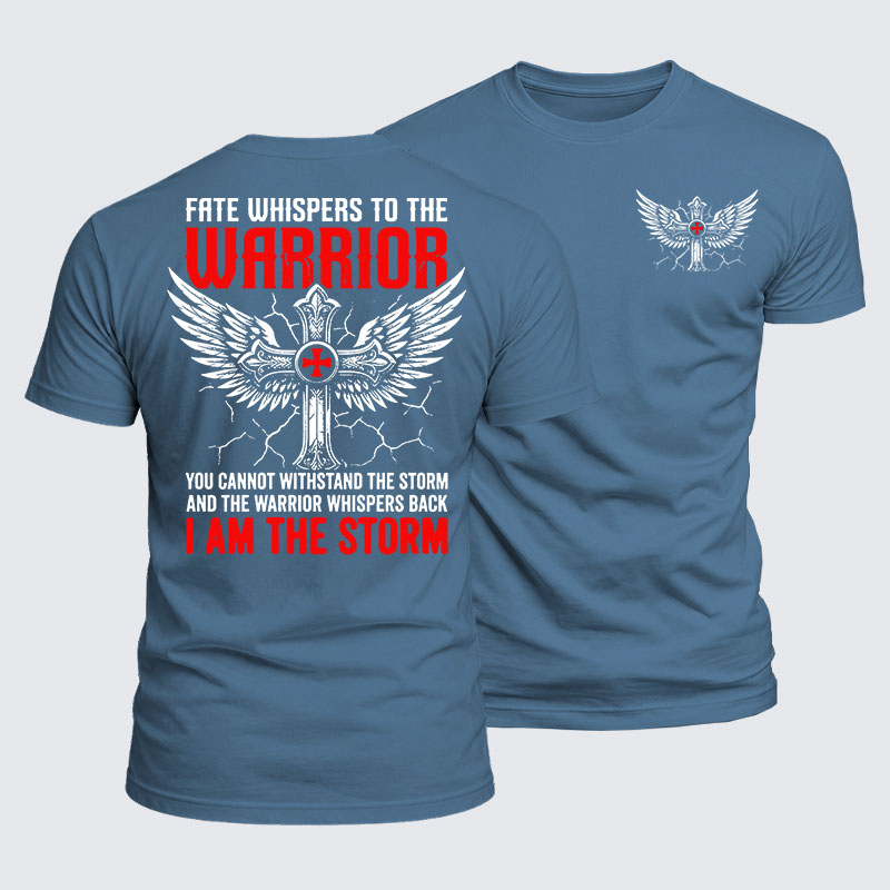 Luxe Mercerized Cotton Tee - I Am The Storm