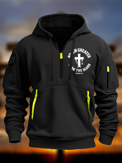 No Sin Greater Than The Blood Jesus God Christian Zipper Hoodies