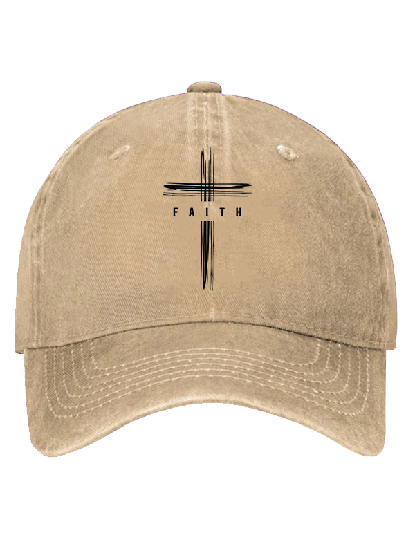 Faith Cross Christian Hat