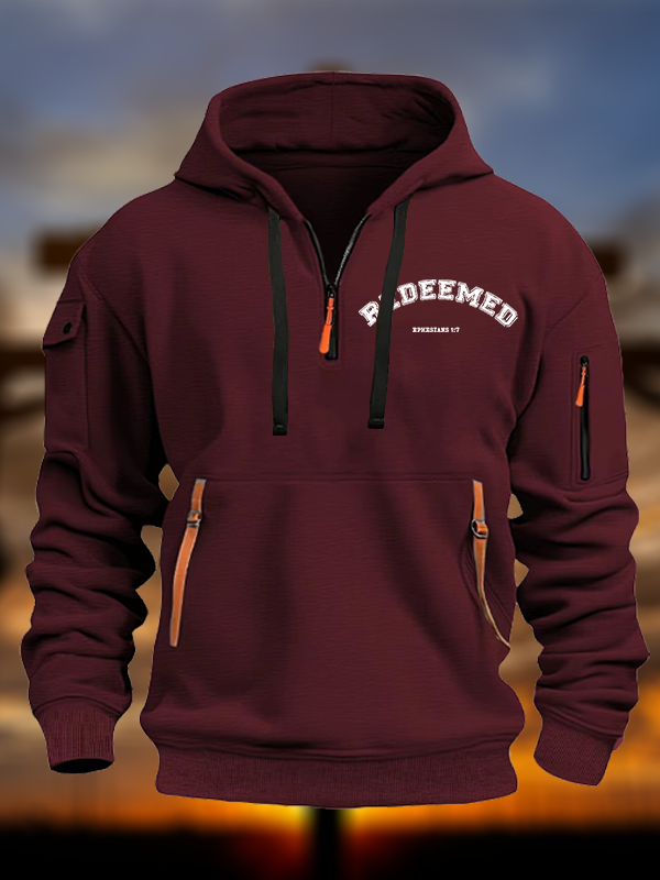 Redeemed Jesus God Christian Zipper Hoodies