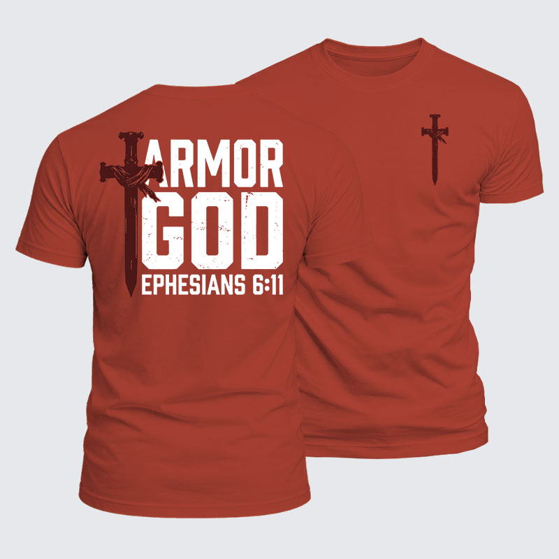 Luxe Mercerized Cotton Tee - Armor Of God