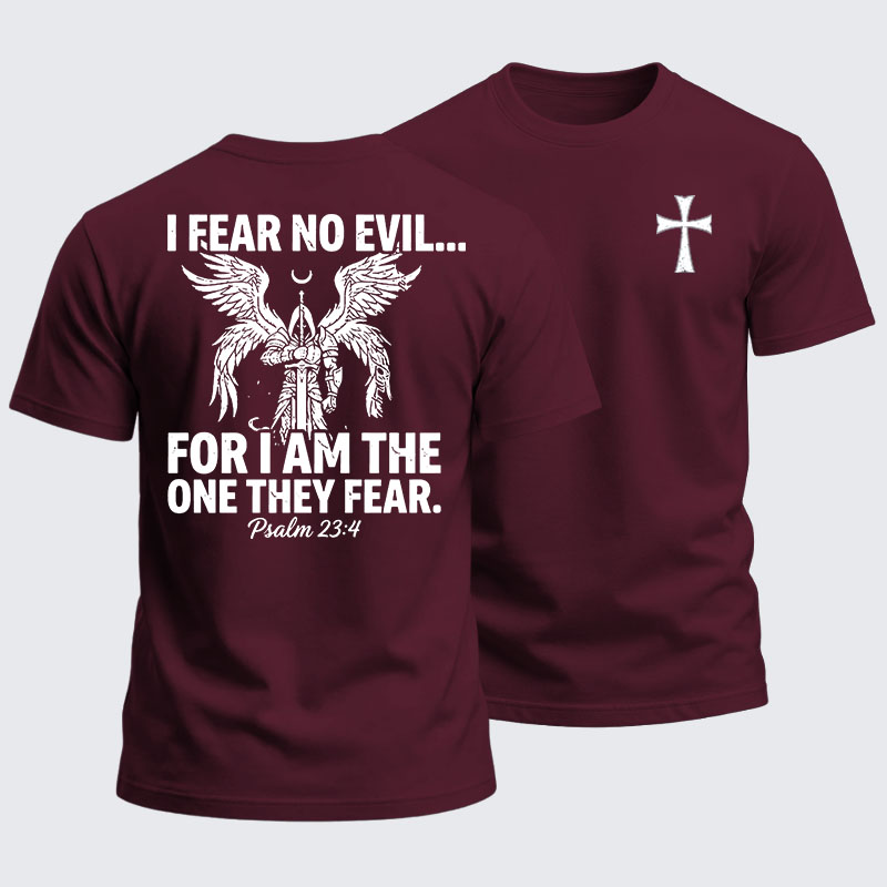 Heavyweight Cotton Tee - I Fear No Evil