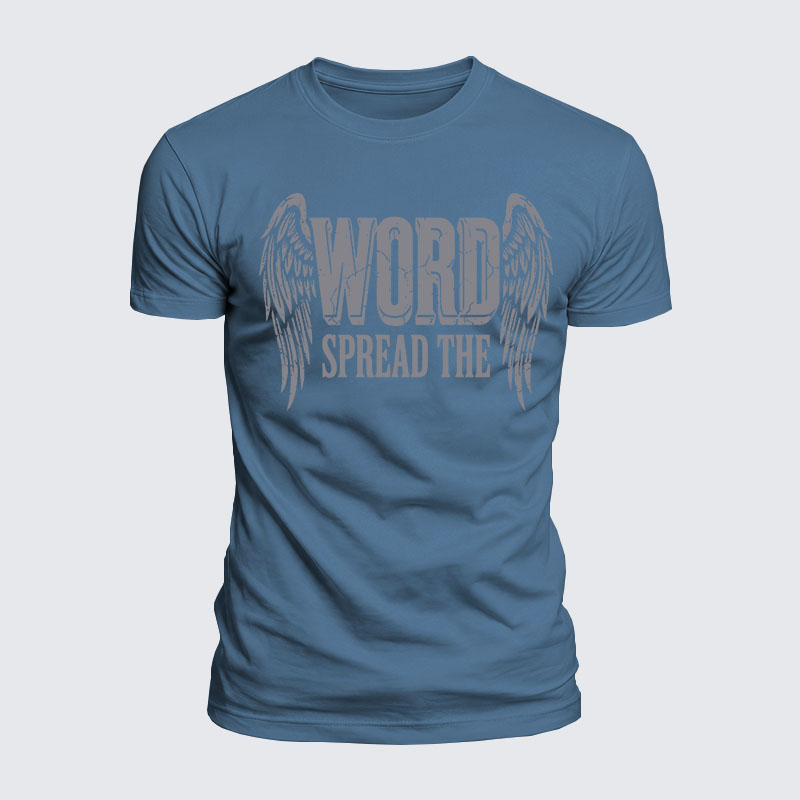 Luxe Mercerized Cotton Tee - Spread The Word