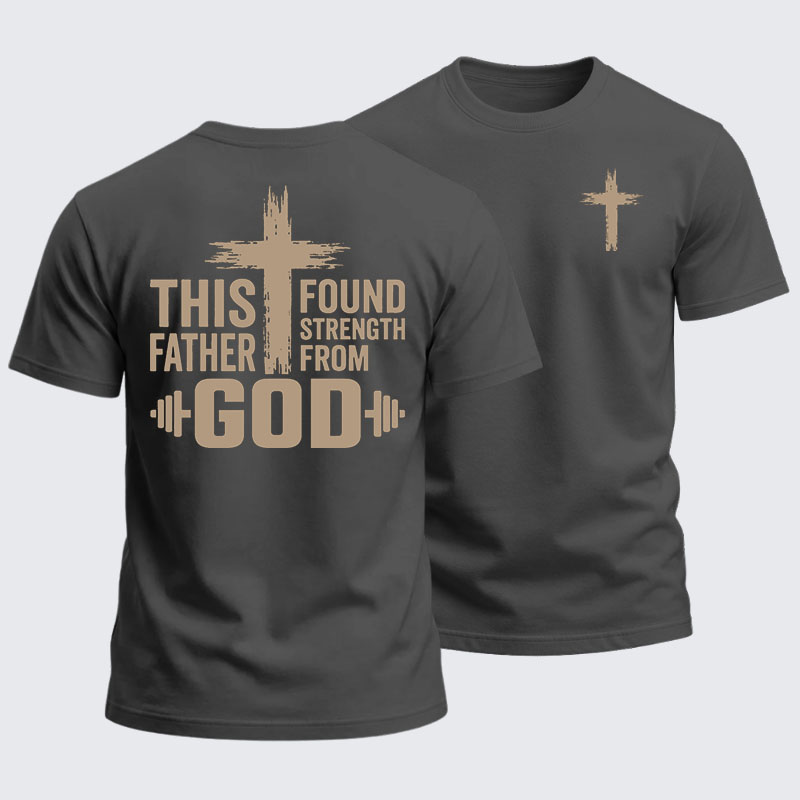 Heavyweight Cotton Tee - Strength In God