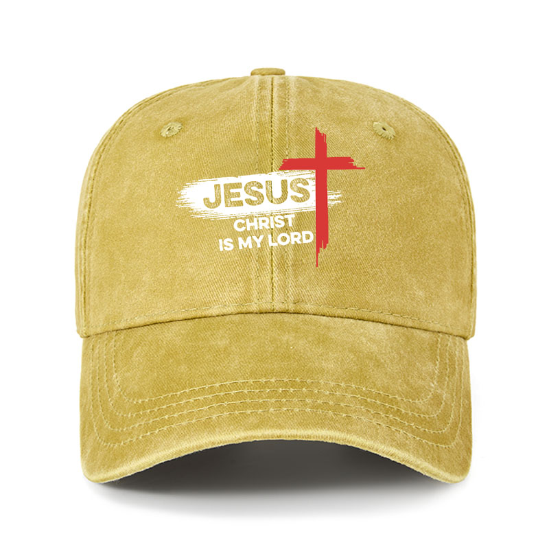 Heritage Washed Cap - Jesus Christ Is My Lord