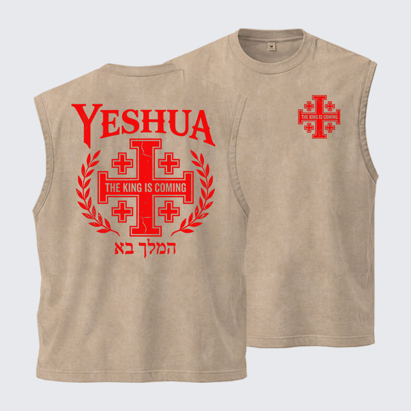 Washed Tank Top - Blessed Cross