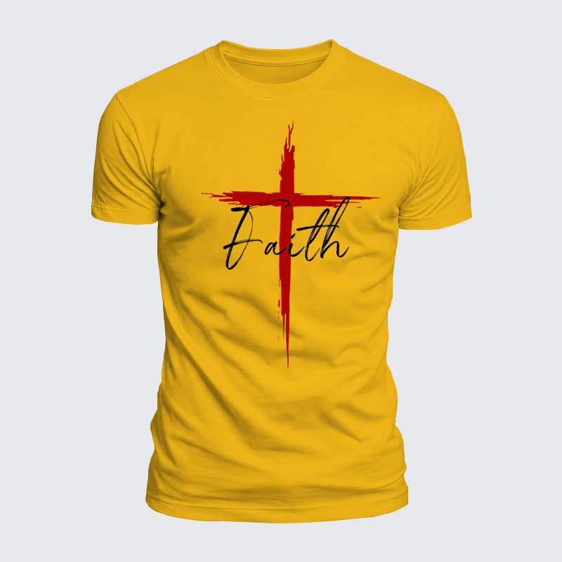 Luxe Mercerized Cotton Tee - Faith