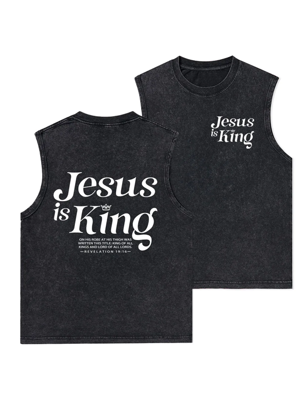 [Copy]Of Course I Talk To God Who Else Can I Trust Christian Washed Tank