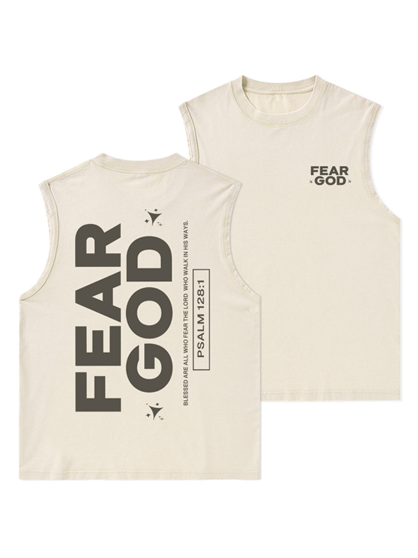 Fear God Christian Washed Tank