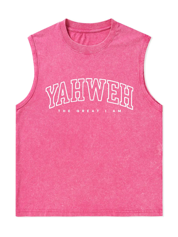 YAHWEH Christian Washed Tank