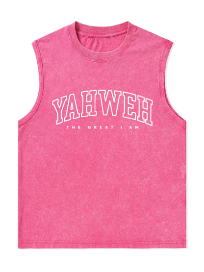 YAHWEH Christian Washed Tank