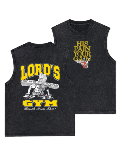 Lord's Gym Christian Washed Tank