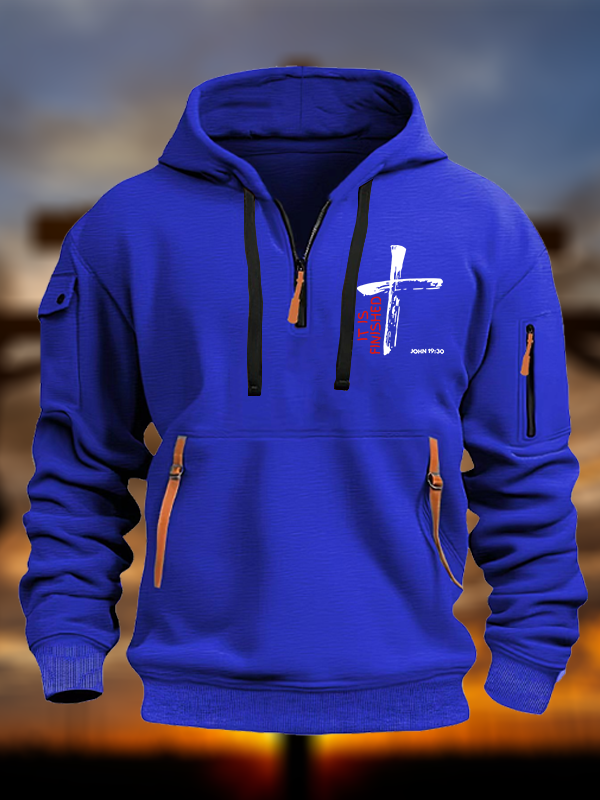 It Is Finished Jesus God Christian Zipper Hoodies