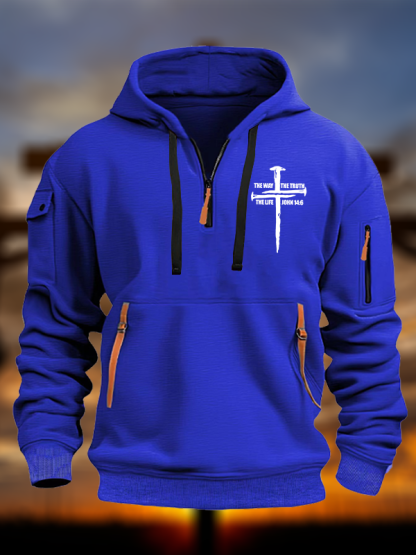 The Way The Truth The Life Jesus God Christian Zipper Hoodies