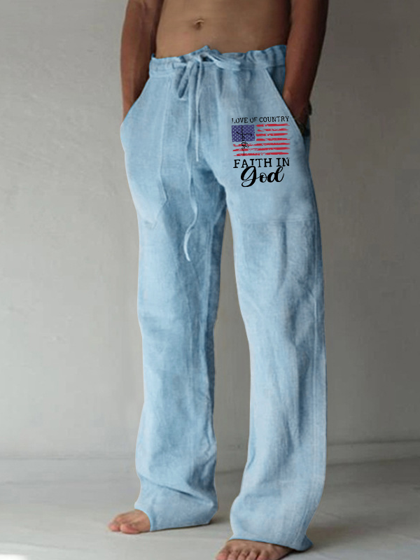 Faith In God Christian Beach Pants