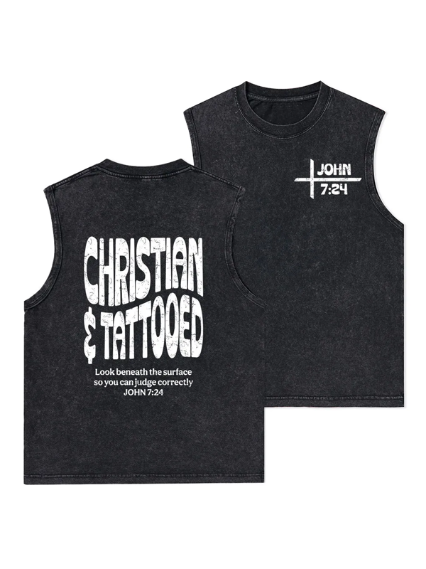 [Copy]Of Course I Talk To God Who Else Can I Trust Christian Washed Tank