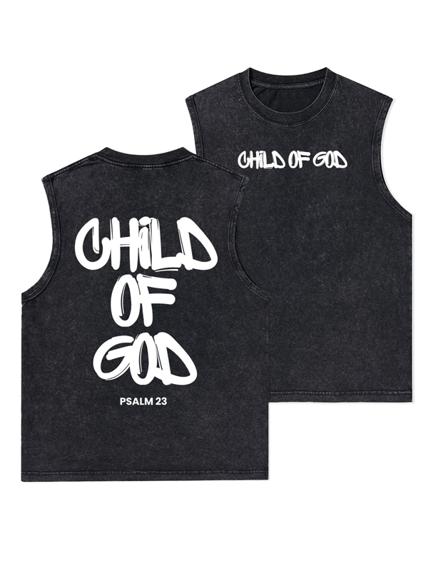 [Copy]Of Course I Talk To God Who Else Can I Trust Christian Washed Tank