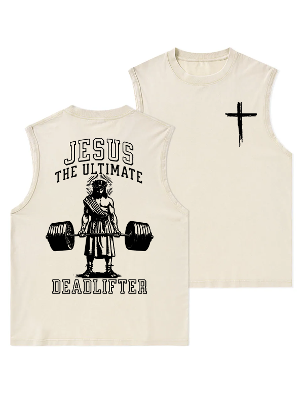 [Copy]Grace Cross Christian Washed Tank