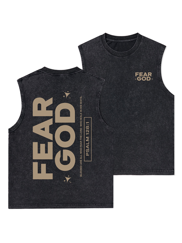 Fear God Christian Washed Tank