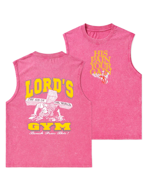 Lord's Gym Christian Washed Tank
