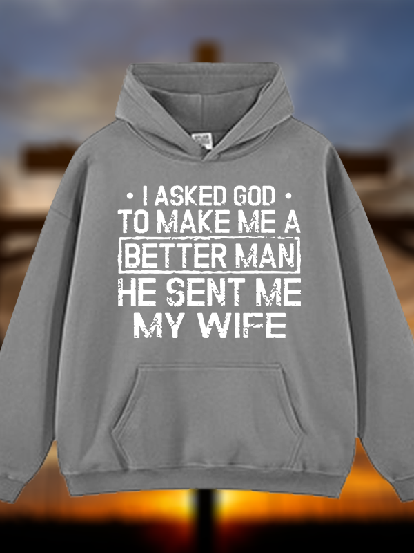 [Copy]Isaiah 6:8 Christian ‘Send Me’ Plush Fleece-Lined Hoodie