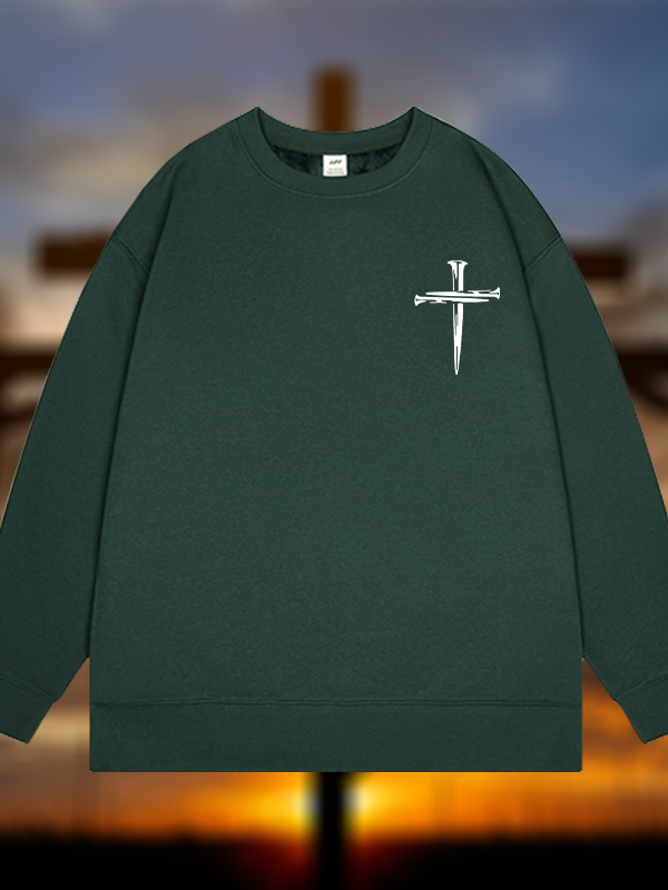 Cross  Jesus God Christian Sweatshirt