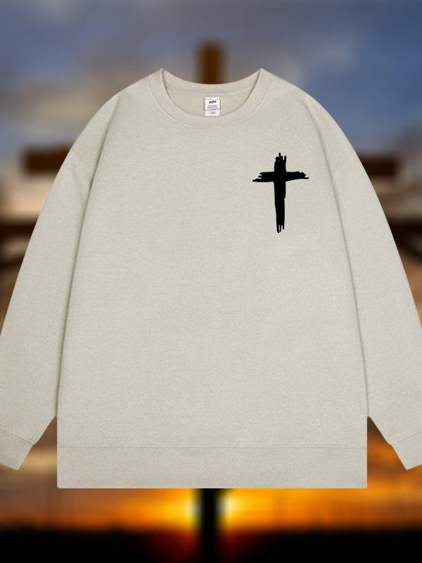 Cross Jesus God Christian Sweatshirt