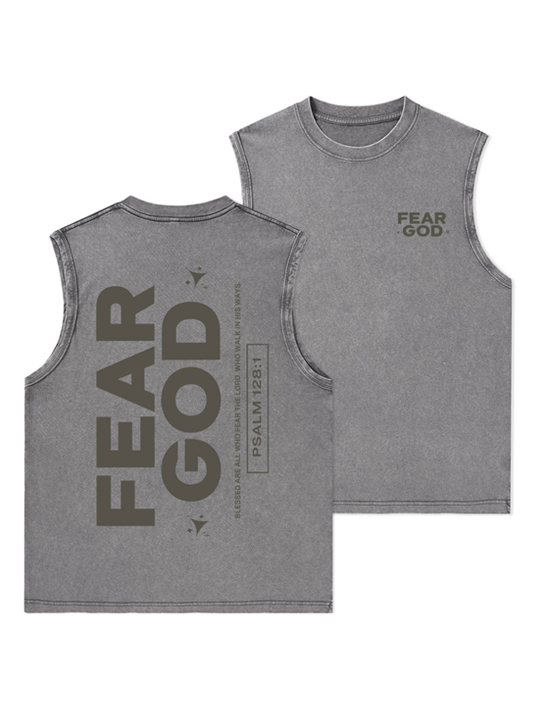Fear God Christian Washed Tank
