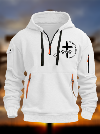 Jesus The Way The Truth The Life Jesus God Christian Zipper Hoodies
