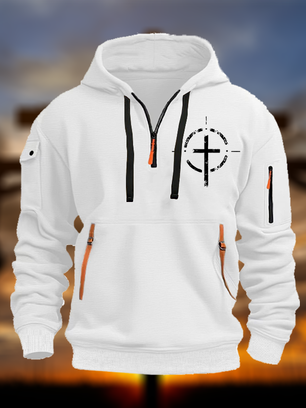 On Target With God Jesus God Christian Zipper Hoodies