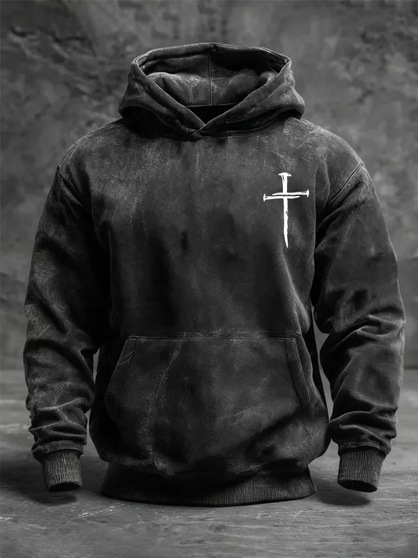  Jesus The Way The Truth The Life John 14:6 Jesus God Christian Washed Hoodie