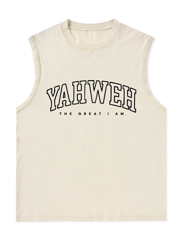 YAHWEH Christian Washed Tank