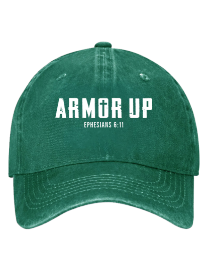 Armor Up Christian Hat