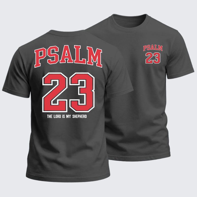 Heavyweight Cotton Tee -Psalm 23