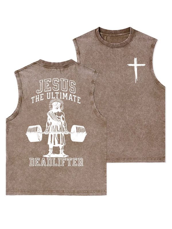 [Copy]Grace Cross Christian Washed Tank