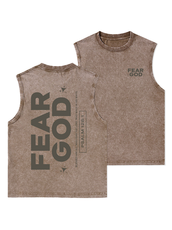 Fear God Christian Washed Tank