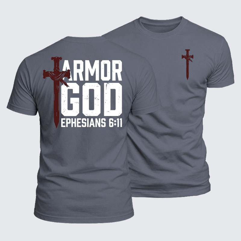 Luxe Mercerized Cotton Tee - Armor Of God