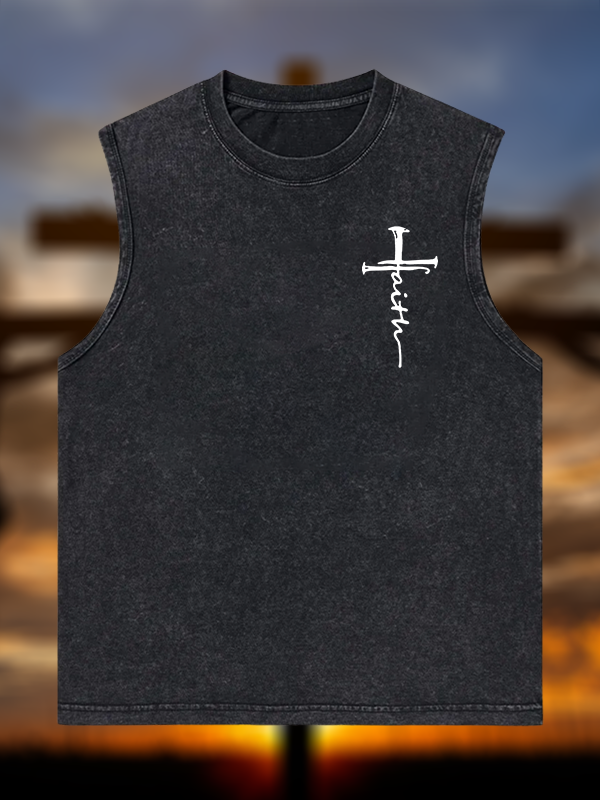 [Copy]Of Course I Talk To God Who Else Can I Trust Christian Washed Tank