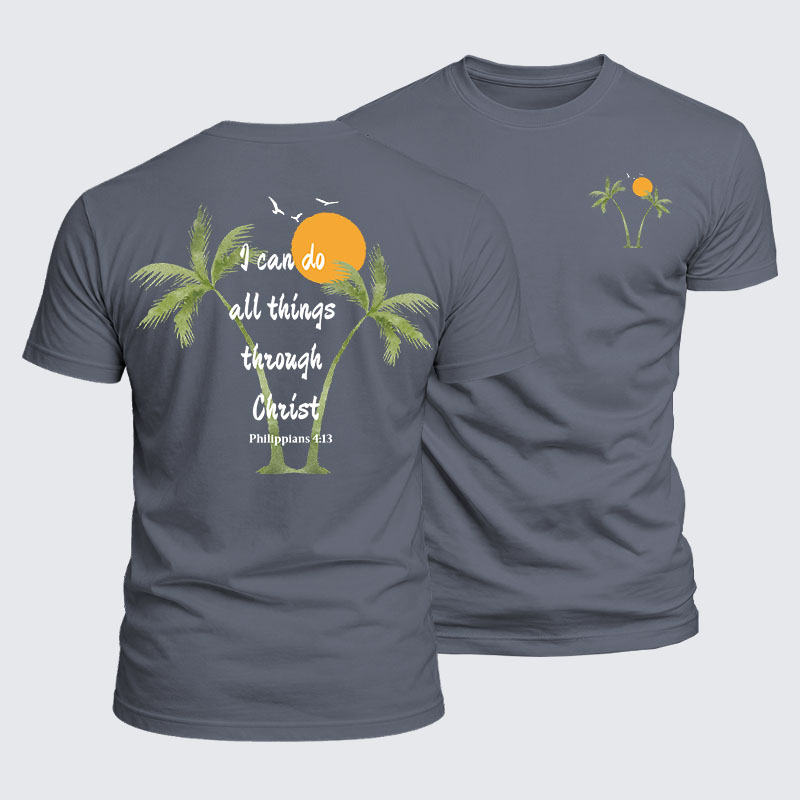 Luxe Mercerized Cotton Tee - Philippians 4:13