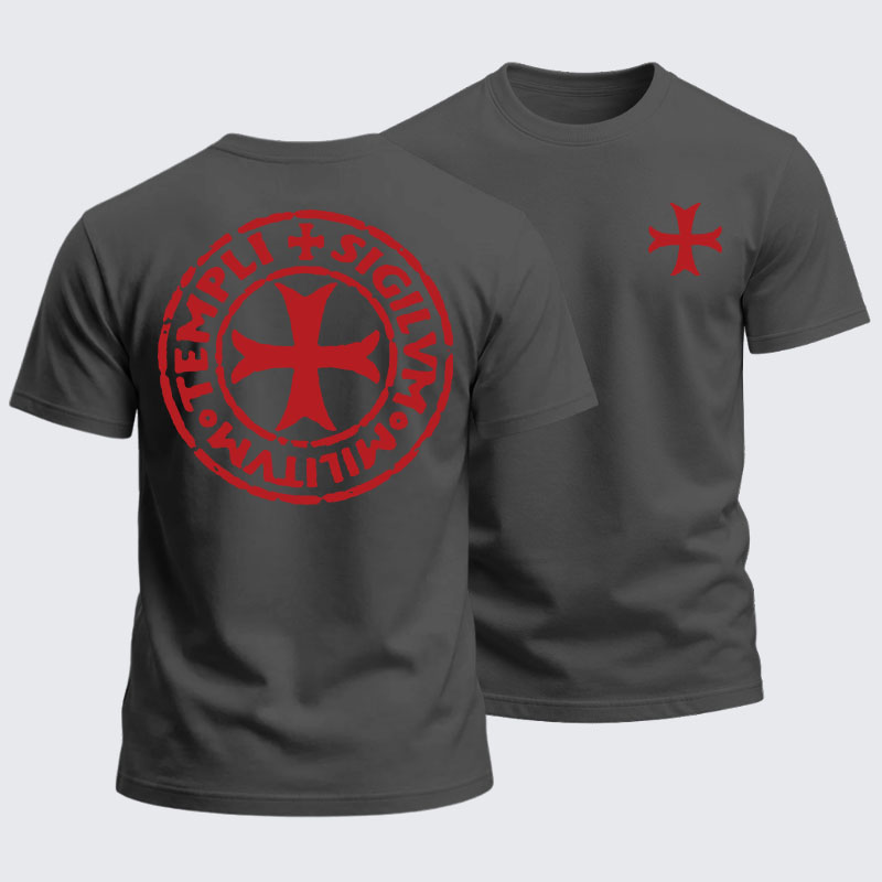 Heavyweight Cotton Tee - Knights Templar