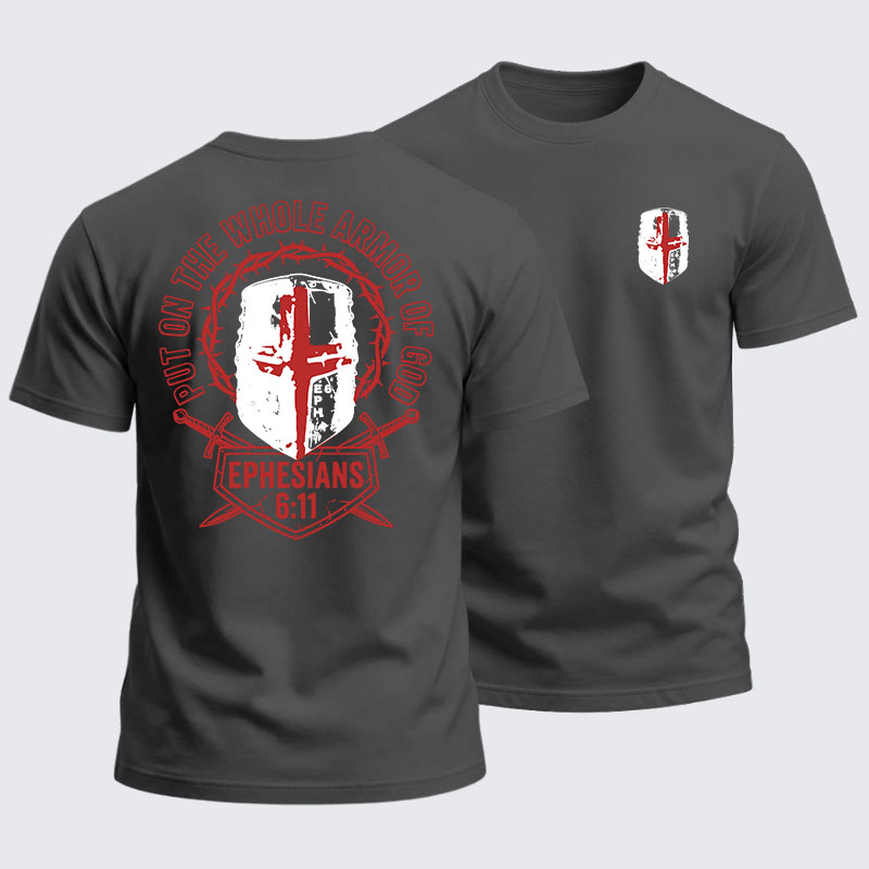 Heavyweight Cotton Tee - Armor Of God