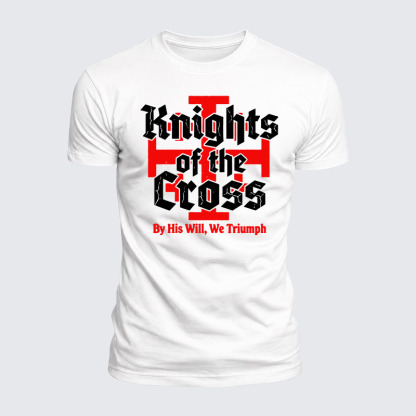 Luxe Mercerized Cotton Tee - Knights of the Cross