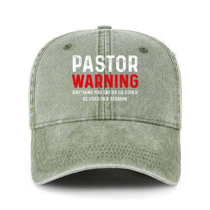 Heritage Washed Cap - Cross Nails Redeemed