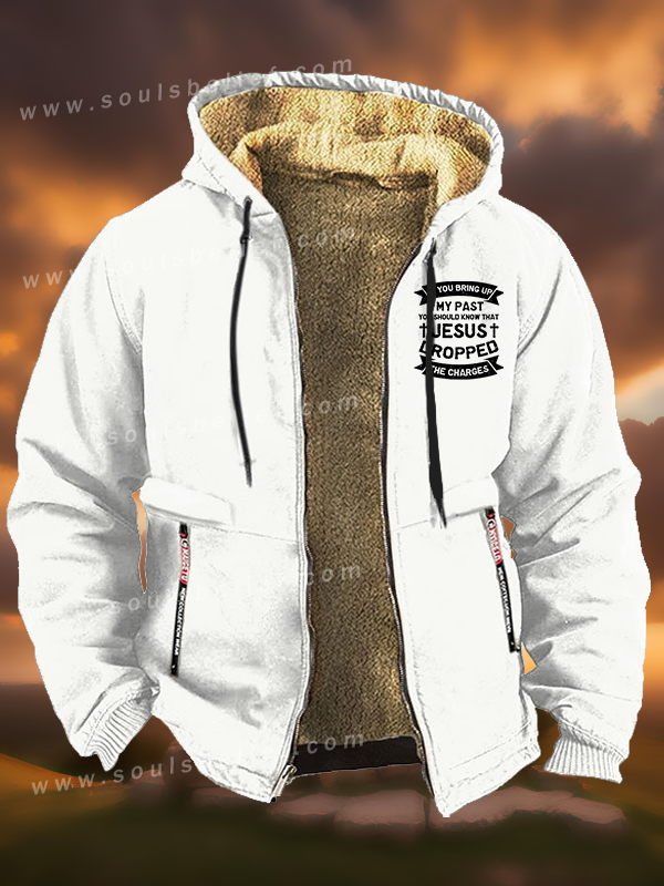 [Copy]Cross Faith Jesus God Christian Zipper Hooded Jacket